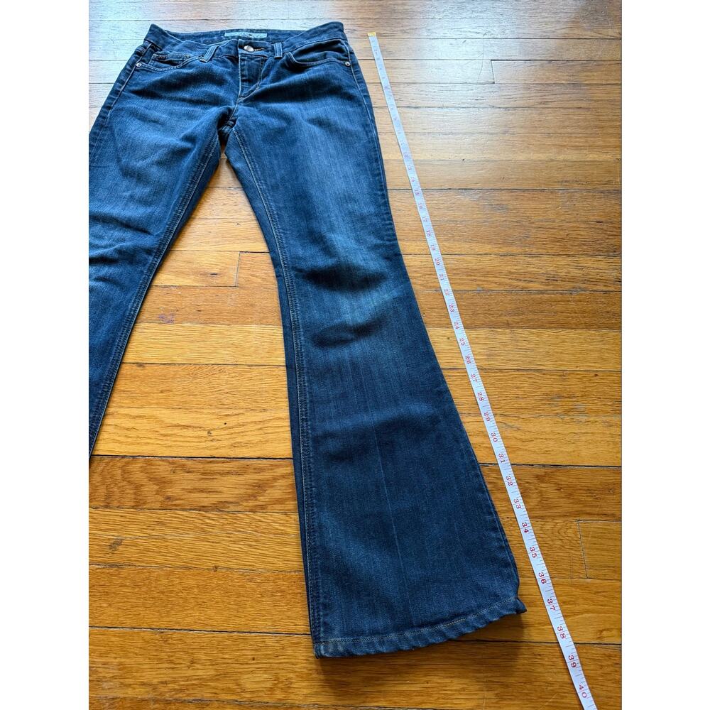 JOE’S 'Rocker' Distressed Flared Low-Rise Jeans Women sz 26 - Picture 11 of 12